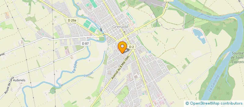 localisation de l'entreprise MADAME ANISSA GEDDI  GRENADE