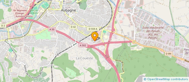localisation de l'entreprise MADAME ANISSA HABI à AUBAGNE
