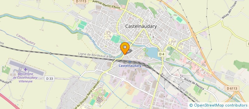 localisation de l'entreprise MADAME ANISSA HACENE à CASTELNAUDARY