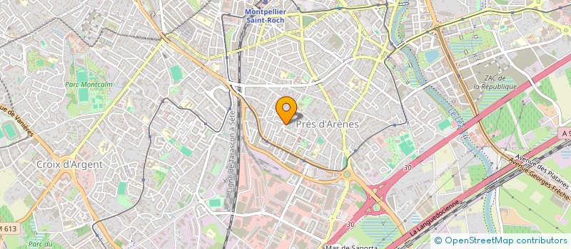 localisation de l'entreprise MADAME ANISSA HAFIDI à MONTPELLIER