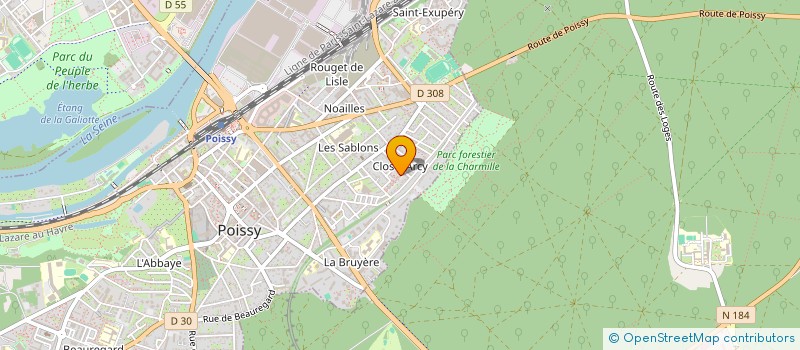 localisation de l'entreprise MADAME ANISSA HAMMOUDA  ECQUEVILLY