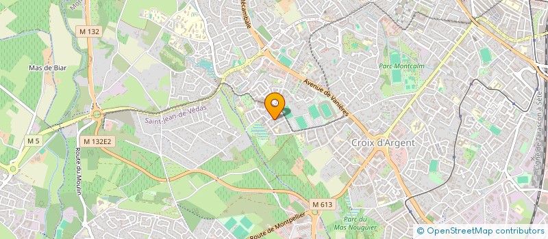 localisation de l'entreprise MADAME ANISSA JABRI à MONTPELLIER