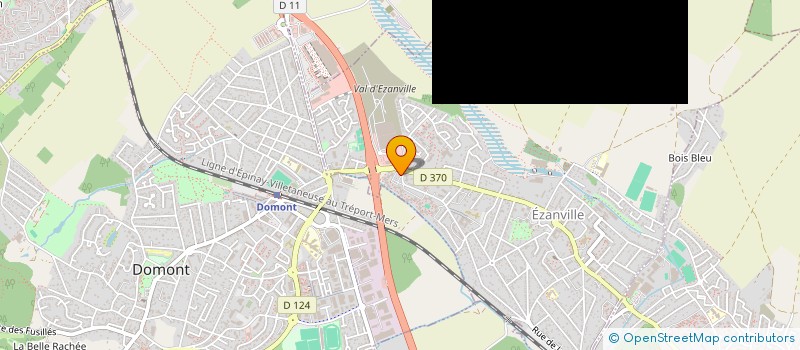 localisation de l'entreprise MADAME ANISSA KRID  EZANVILLE