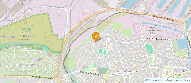 localisation de l'entreprise MADAME ANISSA LAKHDAR à DUNKERQUE