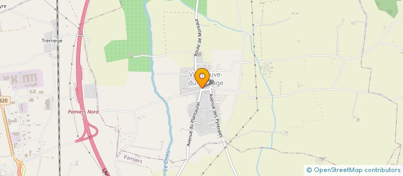 localisation de l'entreprise MADAME ANISSA LALOUI à VILLENEUVE-DU-PAREAGE