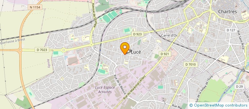 localisation de l'entreprise MADAME ANISSA LAZRAG à LUCE