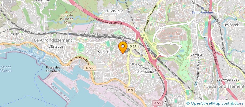 localisation de l'entreprise MADAME ANISSA LOUIBA à MARSEILLE
