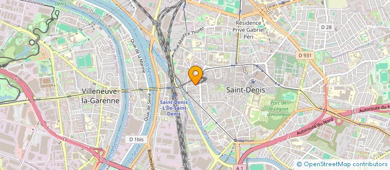 localisation de l'entreprise MADAME ANISSA MAGRI à SAINT-DENIS
