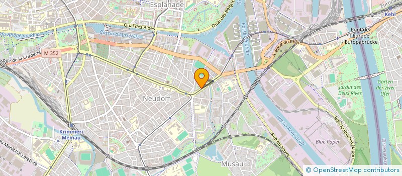 localisation de l'entreprise MADAME ANISSA MDAFAI  STRASBOURG