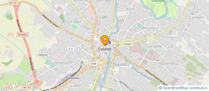 localisation de l'entreprise MADAME ANISSA MEGUENNI-TANI à CASTRES