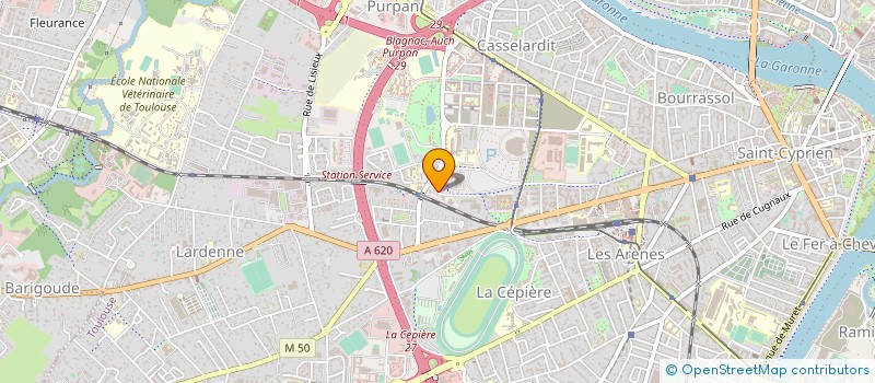 localisation de l'entreprise MADAME ANISSA MEKRABECH à TOULOUSE