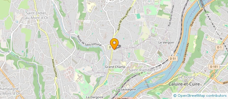 localisation de l'entreprise MADAME ANISSA MELKEMI  SAINT-CYR-AU-MONT-D'OR