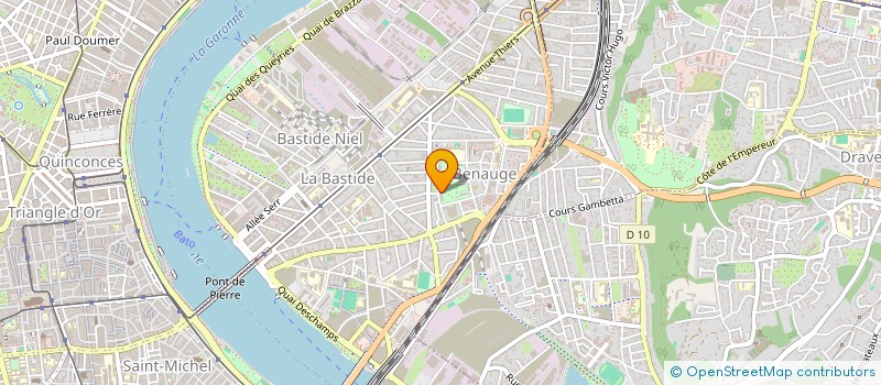 localisation de l'entreprise MADAME ANISSA MERJOUI  BORDEAUX