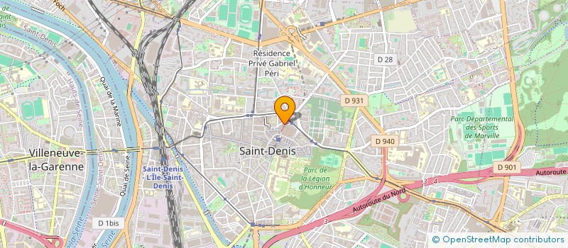 localisation de l'entreprise MADAME ANISSA NAIT IBOURK  SAINT-DENIS