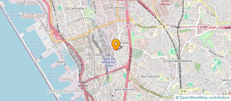 localisation de l'entreprise MADAME ANISSA NOUIOUA à MARSEILLE
