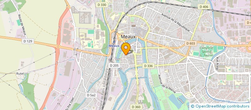localisation de l'entreprise MADAME ANISSA OMAR à MEAUX