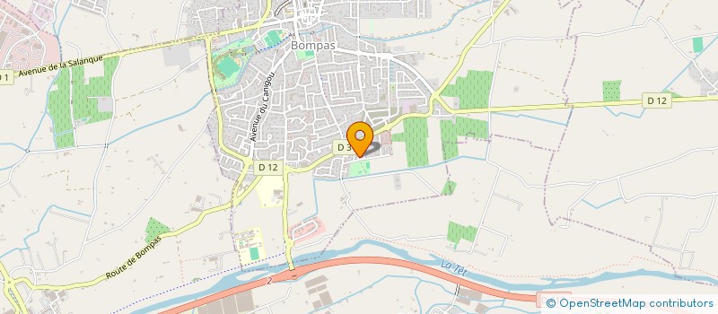 localisation de l'entreprise MADAME ANISSA RAMI  BOMPAS