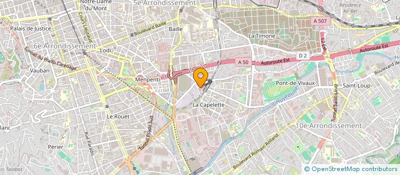 localisation de l'entreprise MADAME ANISSA SADELLI à MARSEILLE