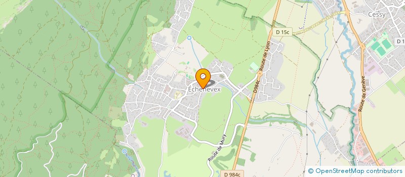 localisation de l'entreprise MADAME ANISSA SAID ALI  ECHENEVEX