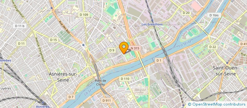 localisation de l'entreprise MADAME ANISSA SEVIN  ASNIERES-SUR-SEINE