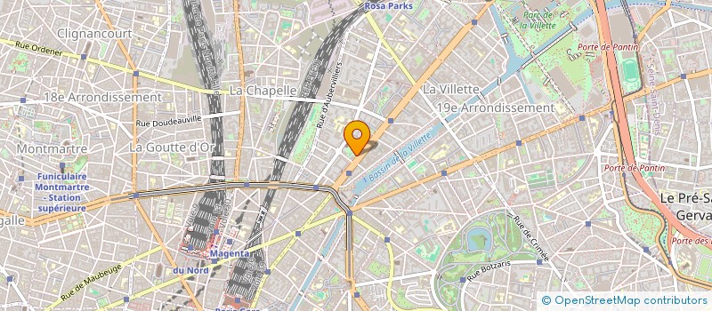 localisation de l'entreprise MADAME ANISSA SYLLA  PARIS