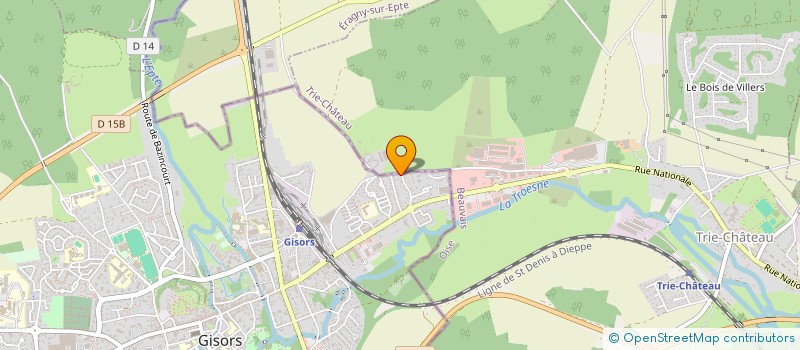 localisation de l'entreprise MADAME ANISSA TOUIL  GISORS