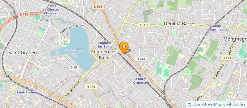 localisation de l'entreprise MADAME ANISSA YAHYAOUI à DEUIL-LA-BARRE