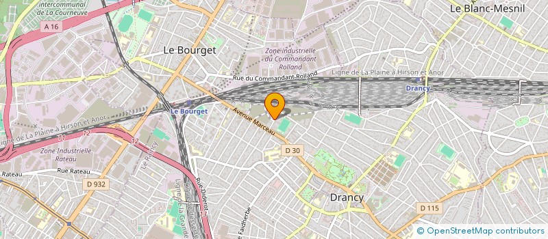 localisation de l'entreprise MADAME ANISSA ZEMERLI  DRANCY