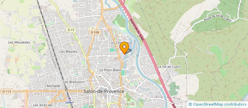 localisation de l'entreprise MADAME ANISSA ZEROUALI  SALON-DE-PROVENCE