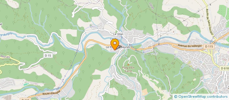 localisation de l'entreprise MADAME ANISSA ZERROUKI  REYNES