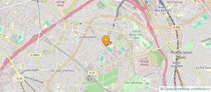 localisation de l'entreprise MADAME ANISSA ZRIOUI à MONTREUIL
