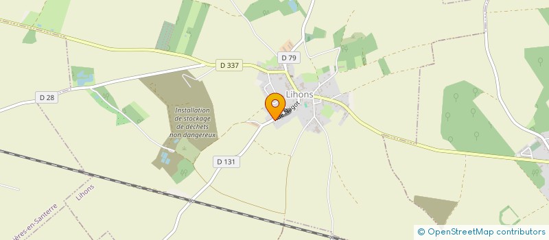 localisation de l'entreprise MADAME ANITA ADJAOUD  LIHONS