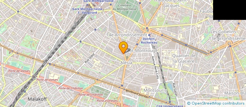 localisation de l'entreprise MADAME ANITA AIRABADAME  PARIS