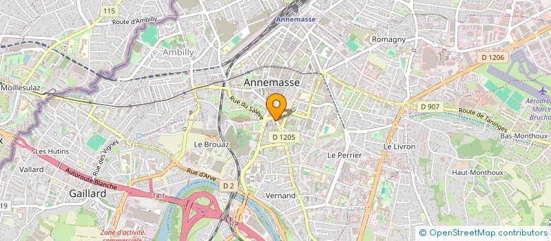 localisation de l'entreprise MADAME ANITA ALTAMORE à ANNEMASSE