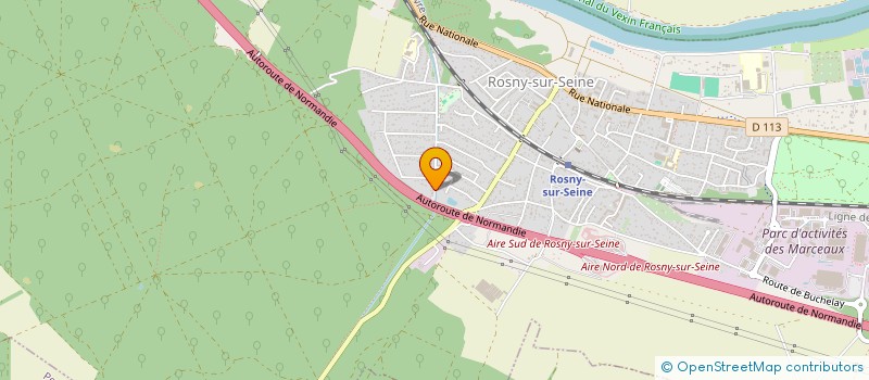 localisation de l'entreprise MADAME ANITA ALVADIA  ROSNY-SUR-SEINE