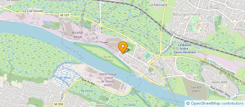 localisation de l'entreprise MADAME ANITA BADENES  INDRE