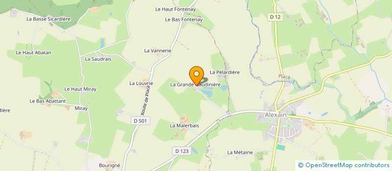 localisation de l'entreprise MADAME ANITA BALL  LA BIGOTTIERE