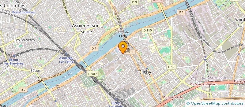 localisation de l'entreprise MADAME ANITA BASSO  CLICHY