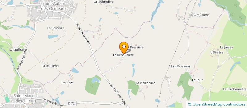 localisation de l'entreprise MADAME ANITA BAUD  CHANVERRIE