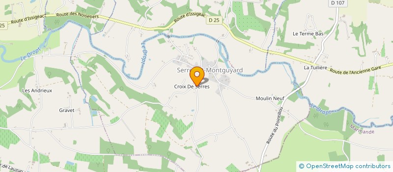 localisation de l'entreprise MADAME ANITA BERTHOLD  SERRES-ET-MONTGUYARD