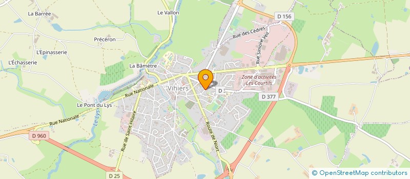localisation de l'entreprise MADAME ANITA BLOUIN à LYS-HAUT-LAYON