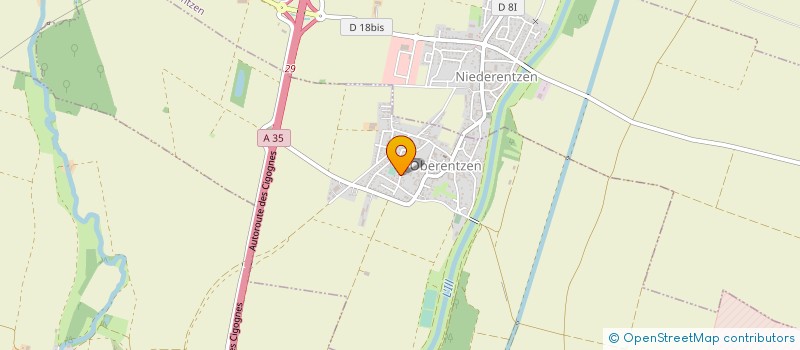 localisation de l'entreprise MADAME ANITA BLUNTZER  OBERENTZEN