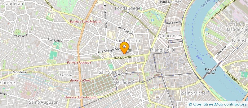 localisation de l'entreprise MADAME ANITA BONNET  BORDEAUX