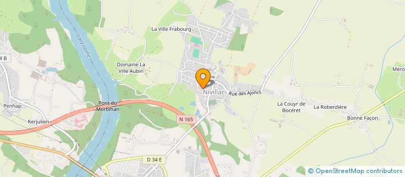 localisation de l'entreprise MADAME ANITA BOURGEOIS à PEAULE