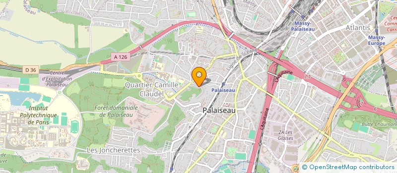 localisation de l'entreprise MADAME ANITA CALISI à PALAISEAU