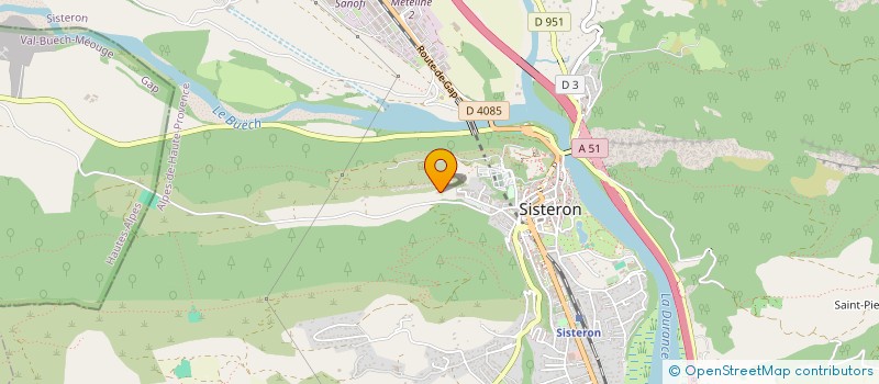 localisation de l'entreprise MADAME ANITA CELINSKA  SISTERON