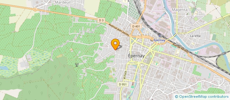 localisation de l'entreprise MADAME ANITA CHARLOT  EPERNAY