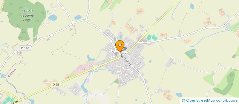 localisation de l'entreprise MADAME ANITA CHIRON  YZERNAY