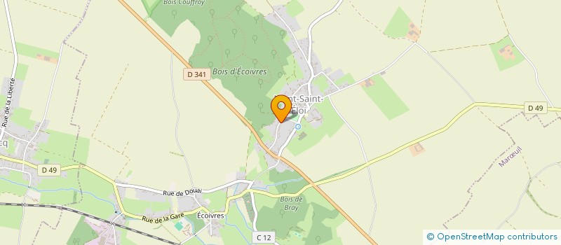 localisation de l'entreprise MADAME ANITA CLAIRET  CARENCY