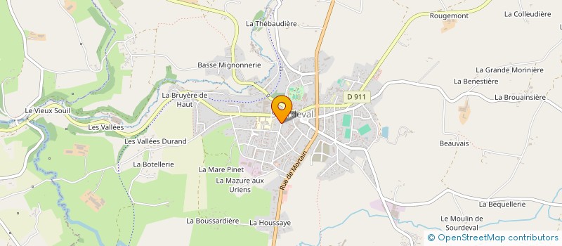 localisation de l'entreprise MADAME ANITA COAT à SOURDEVAL